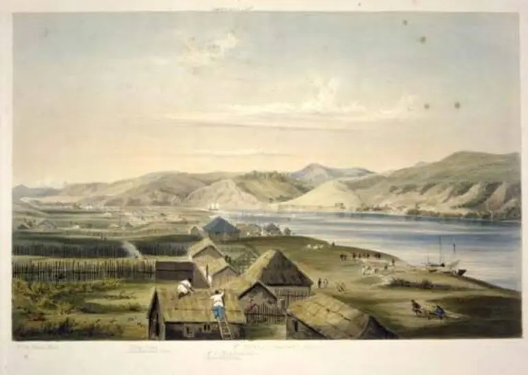 Image: Petre (Whanganui) in 1841