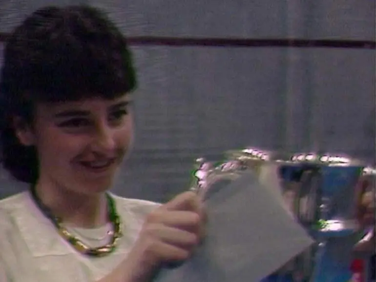 Image: Susan Devoy, British Open winner 1984
