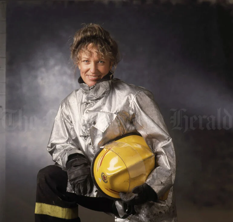 Image: Anne Barry, firefighter