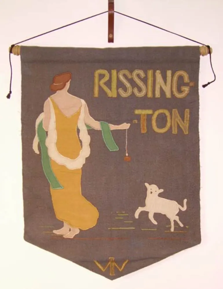 Image: Rissington Women’s Institute banner