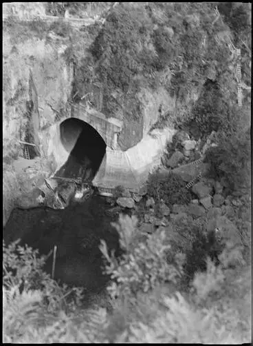 Image: Lake Arapuni Hydro-electric scheme
