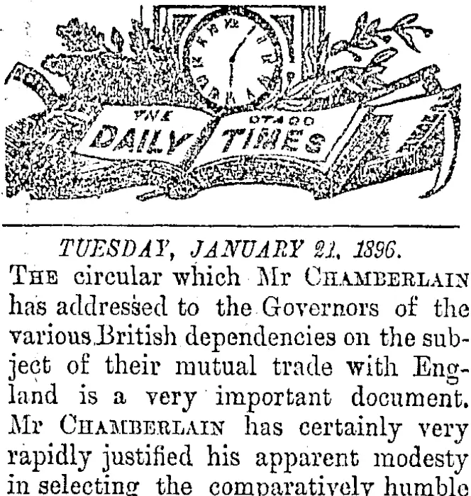 The Otago Daily Times Tuesday Januar Items National Library Of New Zealand National 2549