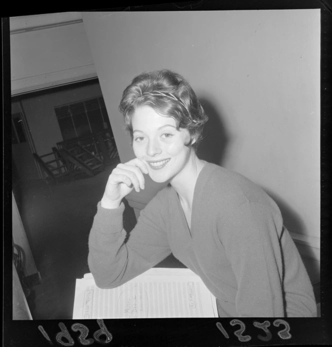 Singer Diana Trask unknown location Items National Library