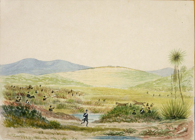 Hamley, Joseph Osbertus, 1820-1911 :Maungatautari [March or April 1864]