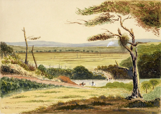 Hamley, Joseph Osbertus, 1820-1911 :Kanniwanniwah, Waikato [1864]