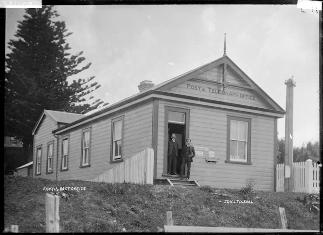 Post and Telegraph Office, Kawhia, Waikato - Photograph taken by Jonathan Ltd