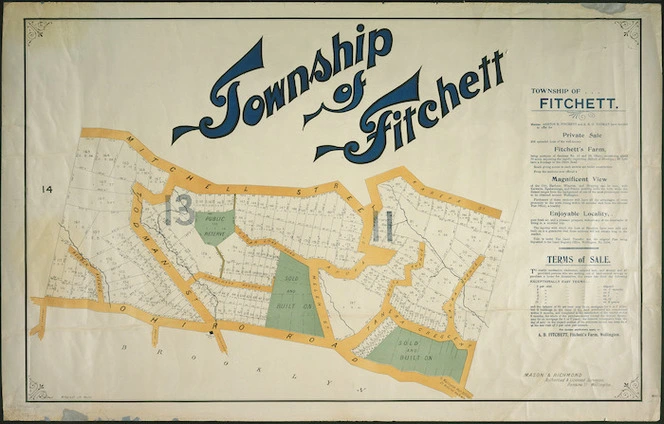 Township of Fitchett [cartographic material].
