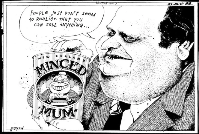 Image result for mike moore new zealand cartoon hodgson