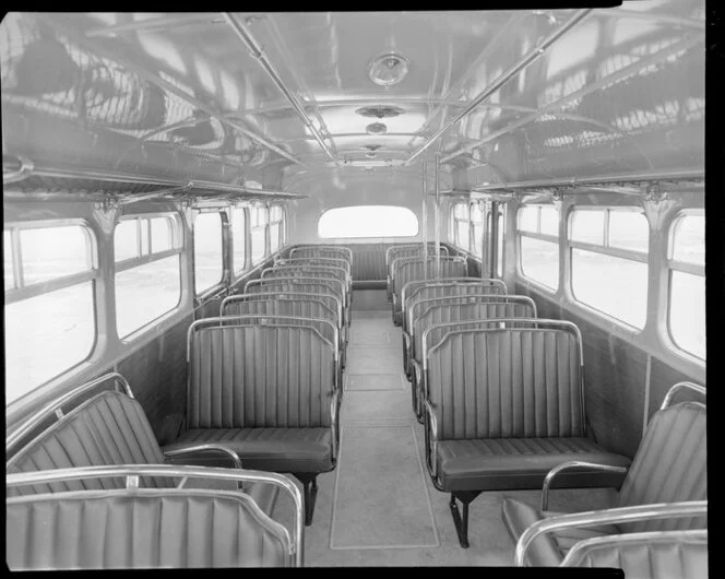 Interior Of Greyhound Bus Items National Library Of New