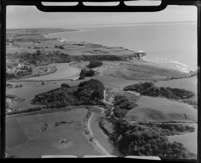 Urenui Domain and inlet, Taranaki