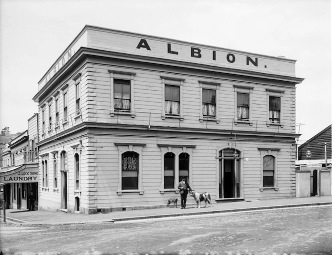 Albion Hotel Wanganui Items National Library Of New Zealand - 