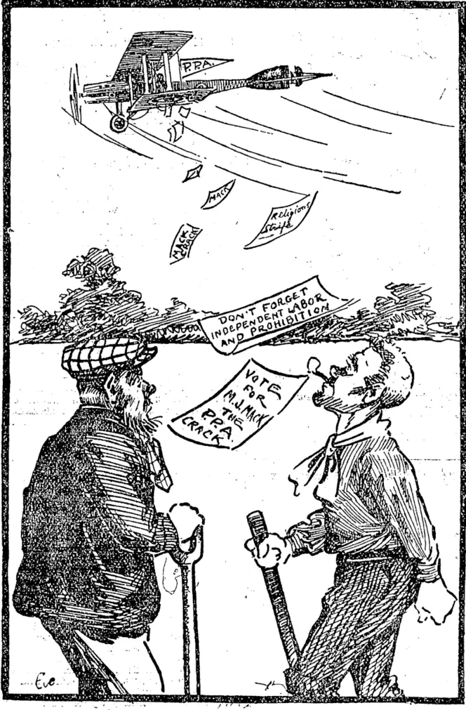 Untitled Illustration (NZ Truth, 05 October 1918)