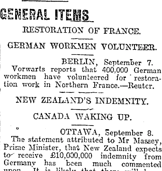 General Items Otago Daily Times 10 9 Items National Library Of New Zealand National