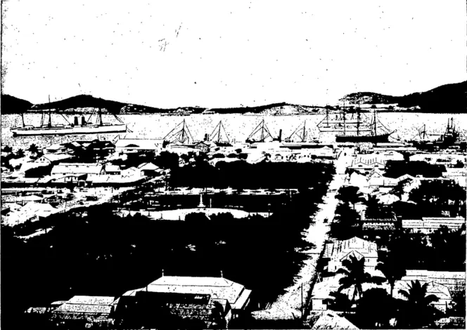 THE WHARVES AND SHIPPING AT NOUMEA. (Otago Witness, 02 December 1903)