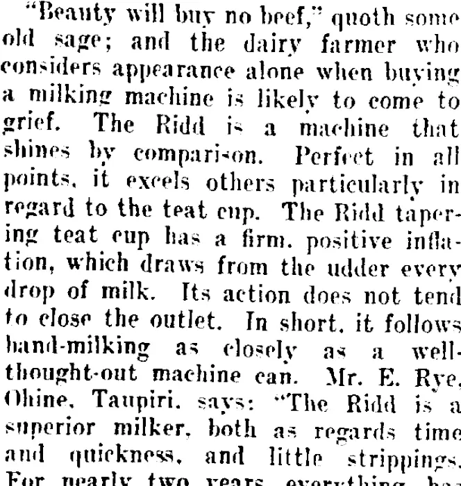 Page 5 Advertisements Column 1 (Taranaki Daily News 27-10-1911)