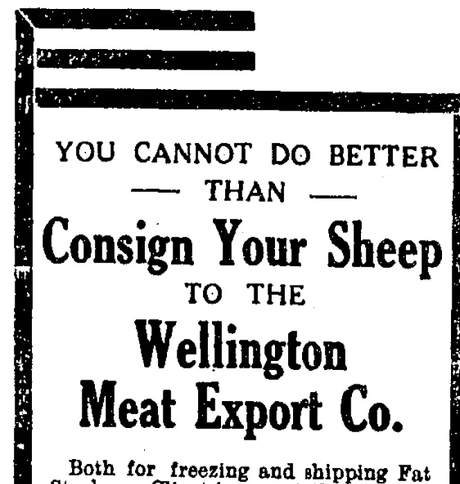 Page 2 Advertisements Column 3 (Taranaki Daily News 27-1-1915)