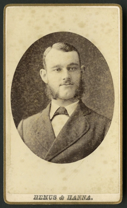Hemus & Hanna (Auckland) fl 1879-1882 :Portrait of J Benner