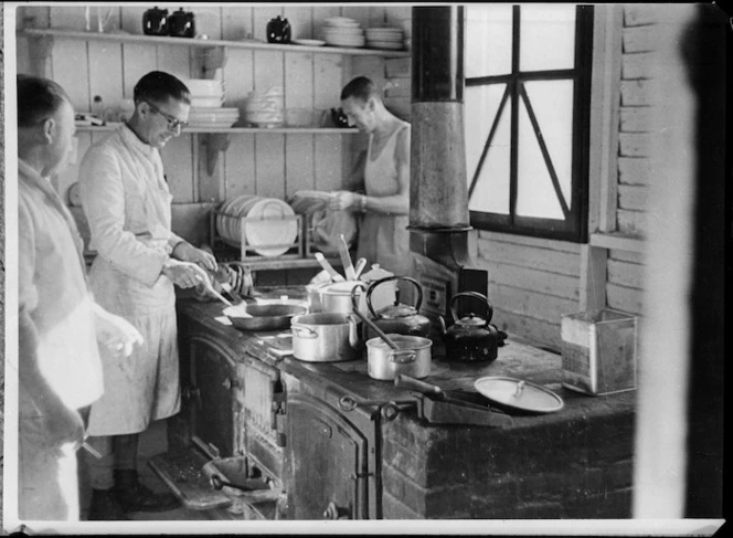 Officers mess cookhouse, Maadi Camp