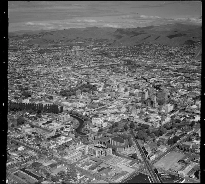 Christchurch from the air