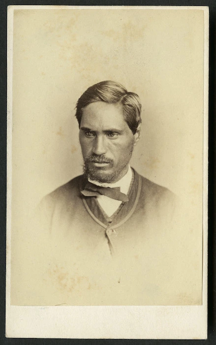 London Portrait Rooms (Dunedin) fl 1864-1875 :Portrait of Akuhata (Akuhata ?) Tupaea