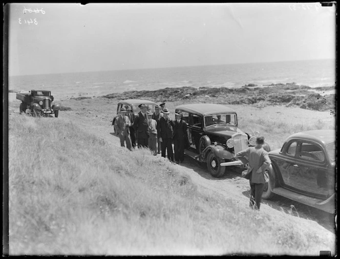 Governor General and party at Pukerua Bay