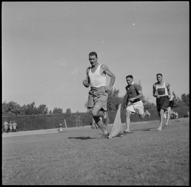 One of the events in the Divisional Sporting Meeting held at the Maadi Sporting Club