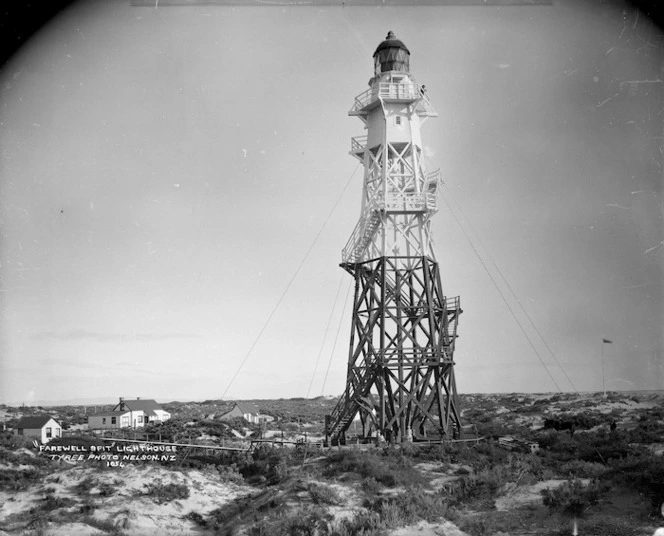 Farewell Spit lighthouse