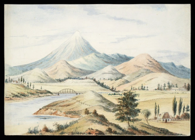 [Lyndon, Edward?], fl 1860s-1890s :Mount Egmont. Fitzroy. Feb. 1881.