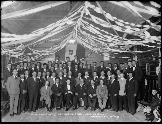 Garibaldi Club members, Wellington