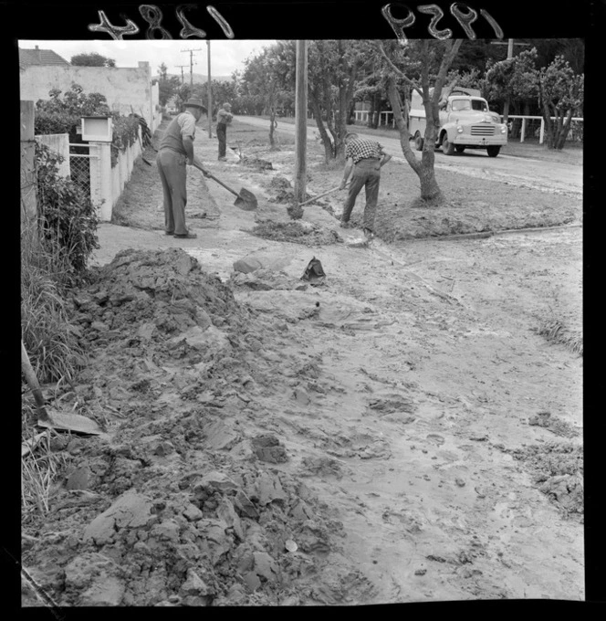 Silt on Monorgan Road, Strathmore Park, Wellington