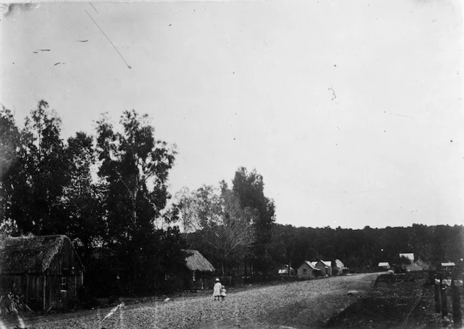 View of a street in Geraldine