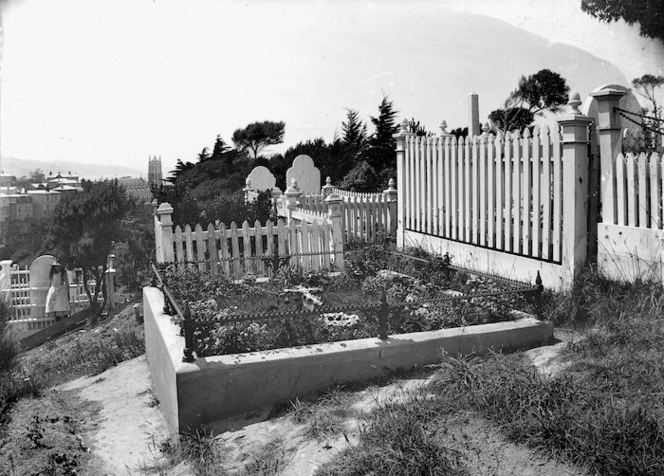 Graves in Bolton Street Cemetery, Wellington