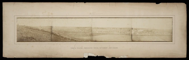 Harding, William J :Town of Feilding, "Manchester Special Settlement", New Zealand