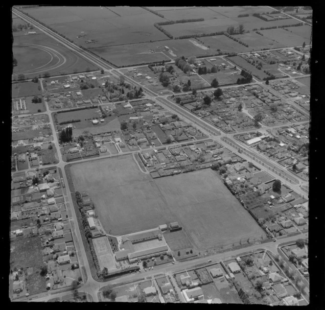 Cambridge Middle School, including surrounding area