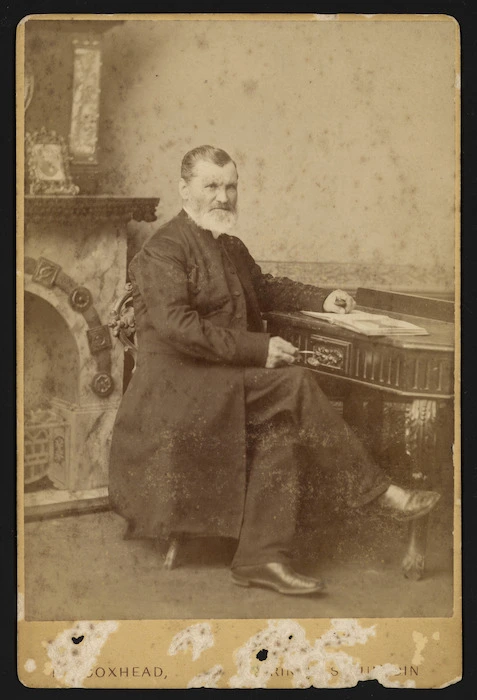 Portrait of Rev William Ronaldson - Photograph taken by Frank A Coxhead