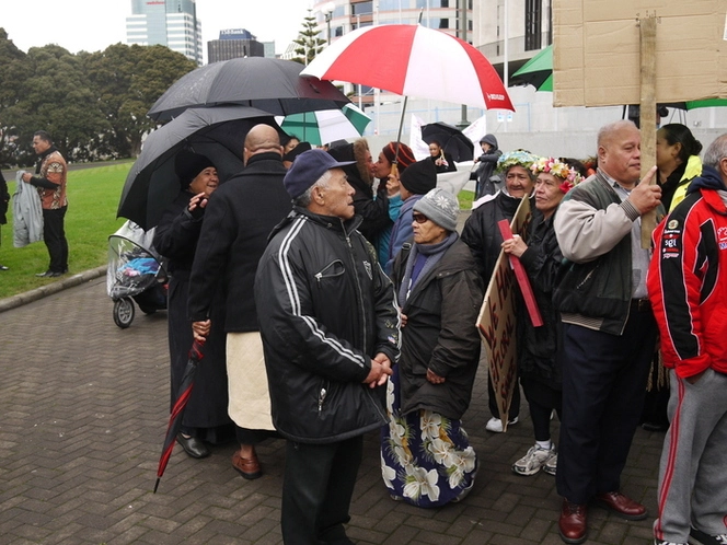 Photographs taken at the 2011 For Pacific by Pacific protest