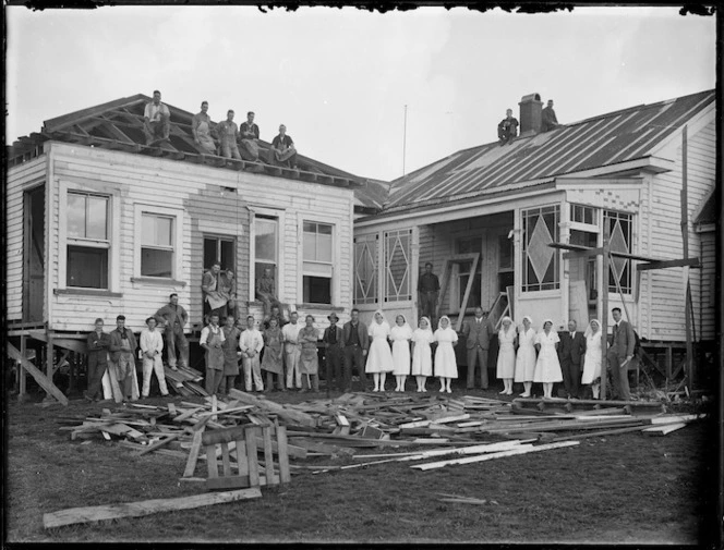 Kaitaia Hospital under construction