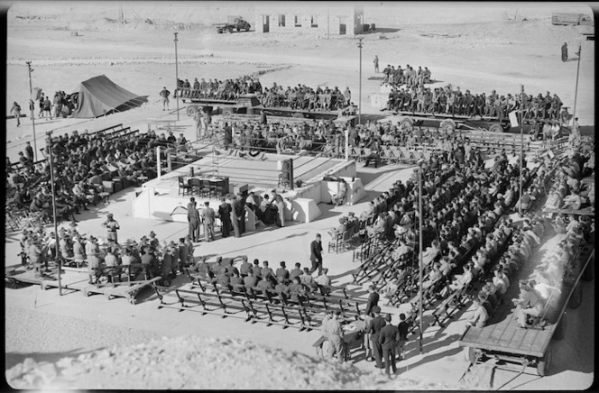 Boxing ring at Tura, Egypt - Photograph taken by W Timmins