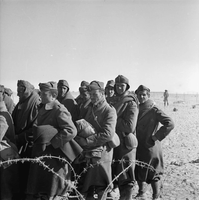 World War II Italian prisoners of war, Western Desert, Egypt