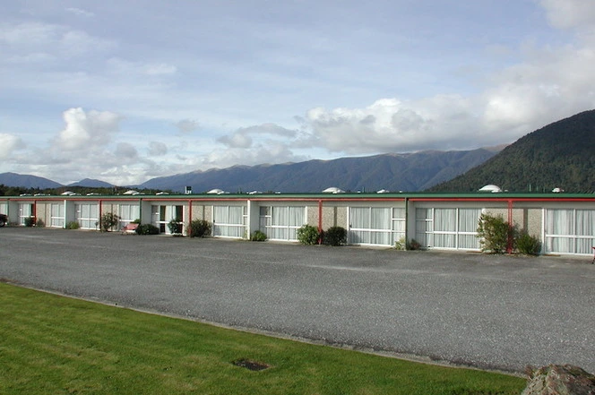 Publicity photographs of Haast Hotel