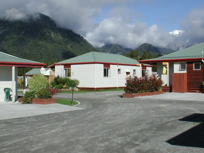 Publicity photographs of Top 10 Holiday Park, Franz Josef