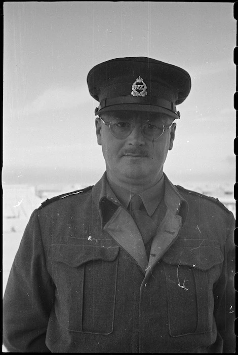 Major Padre D C L Groves - Photograph taken by George Bull