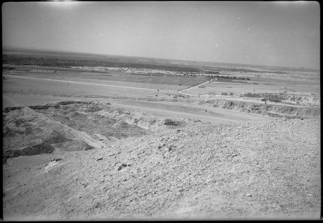 View from the Tura Hills, Egypt - Photograph taken by N Barker