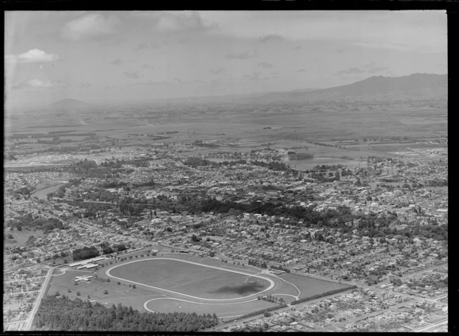 Hamilton, Waikato, showing Claudelands Show Grounds (now Jubilee Park)