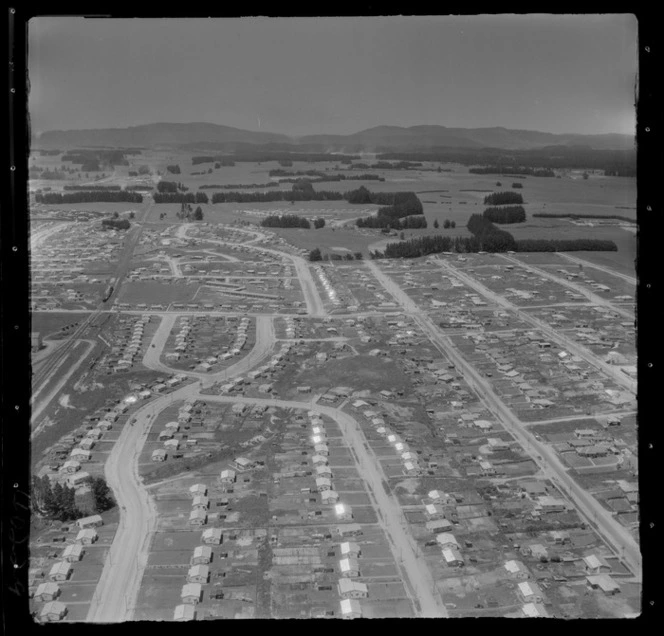 Tokoroa, Waikato, showing housing and streets