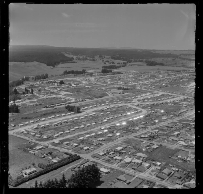 Tokoroa, Waikato, showing housing and streets