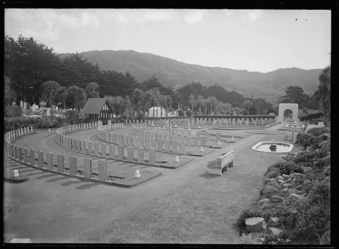 Soldiers' graveyard, Karori Cemetery, Wellington