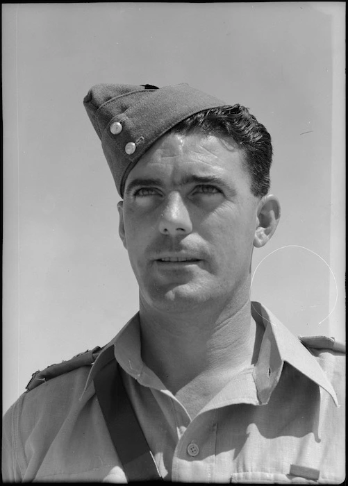 Lieutenant Colonel Henry Michael McElroy, DSO - Photograph taken by George Bull