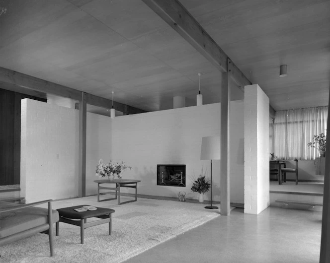 Interior of the McKay house in Silverstream, Upper Hutt