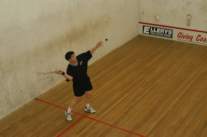 Photographs relating to squash, West Coast Region